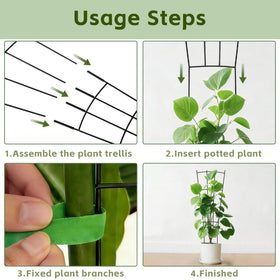 FAFTFTDY trellis weather-ready finish tolerates sun and rain for outdoor use.