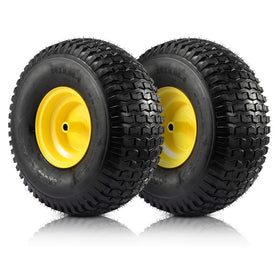 FAHKNS 2-pack 20x8-8 rear tires for mower replacement.