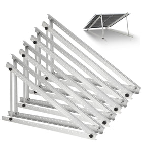 FAHKNS 45-inch mounting brackets assembly in durable aluminum for long-lasting outdoor use.