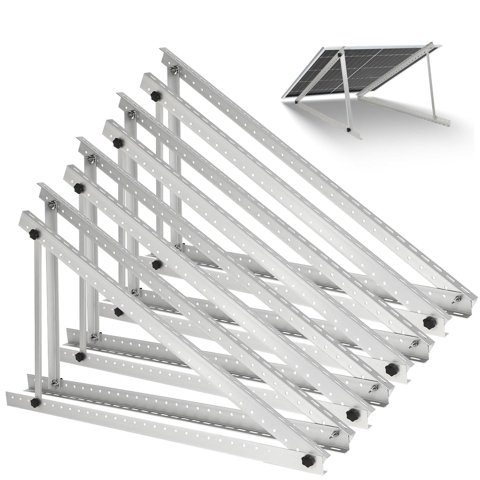 FAHKNS 45-inch mounting brackets assembly in durable aluminum for long-lasting outdoor use.
