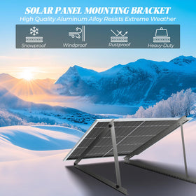 FAHKNS four-sets solar mounting kit for 100-400W enables flexible system setup.