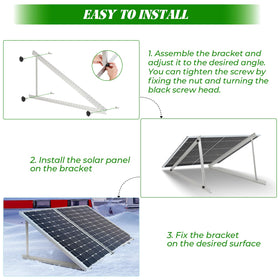 FAHKNS 260lbs load capacity tilt mount supports sturdy installations.