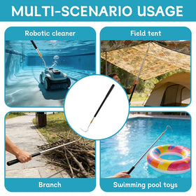 FaHuoJiuKa collapsible pole for easy storage after cleaning