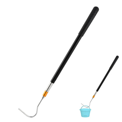 FaHuoJiuKa pool skimmer hook extended to reach basket