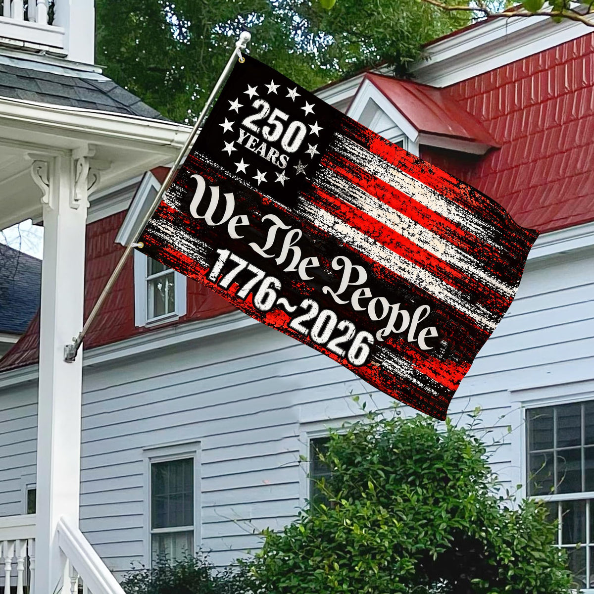 Faiclrr flag with double stitching for durable outdoor use