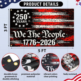Faiclrr 3x5 ft flag ready for yard, porch, and doorfront decor
