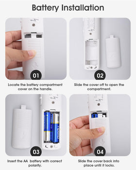 Faicuk dual-switch safety design to prevent accidental activation during handling