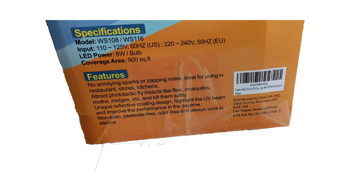 Faicuk WS108 includes a 24-month warranty and responsive support.