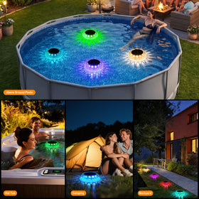FAINSLIGO removable-stake light converts to garden pathway lighting