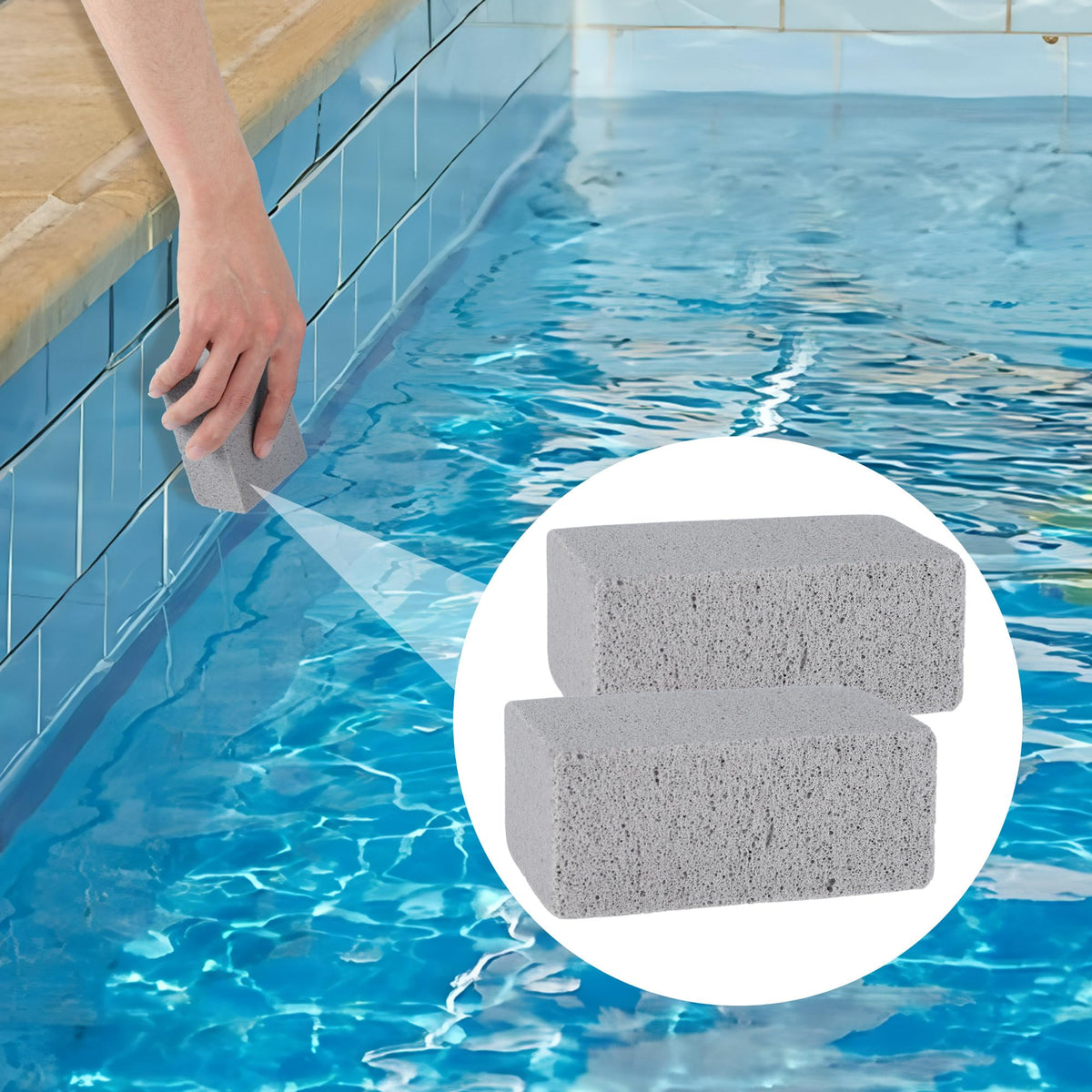 Fairooth bathroom grout cleaner pumice for tile grout care