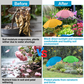 Fairooth easy-install plant umbrella quick setup without extra tools