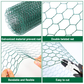 Fairooth garden protection wire fence in use as a small-animal barrier.
