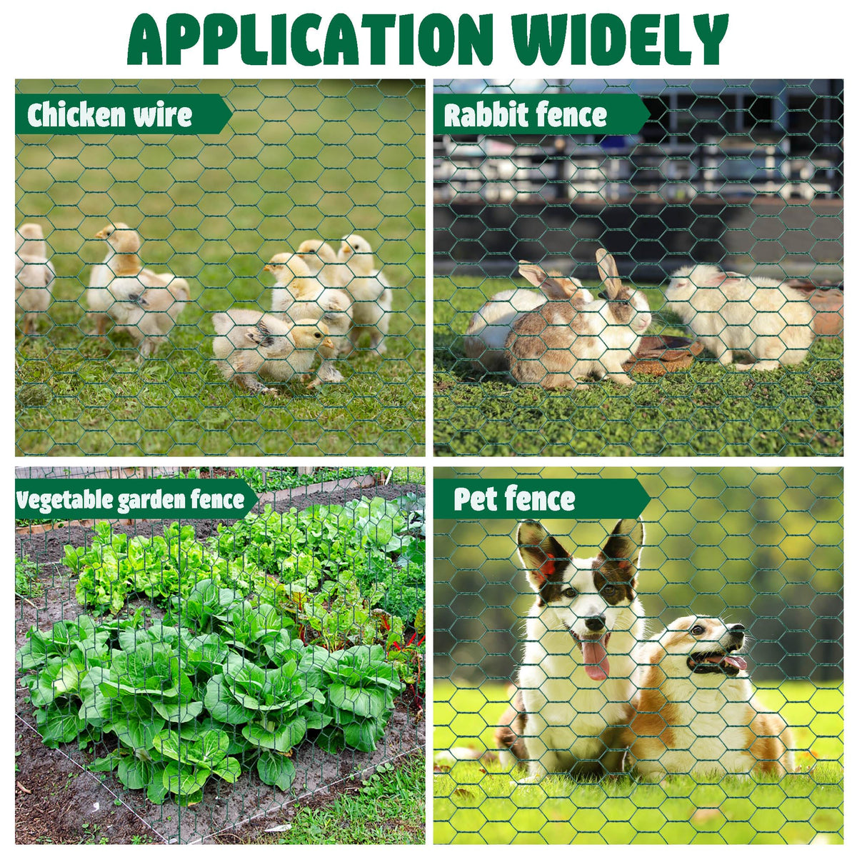 Fairooth pet cage and lawn netting for safe, neat enclosures.