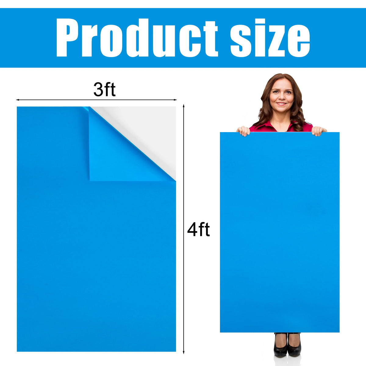 Fairooth blue self-adhesive PVC patch seals leaks on water toys.
