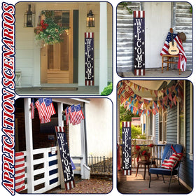 FairySandy front door hanging sign provides easy outdoor display for festive flair.