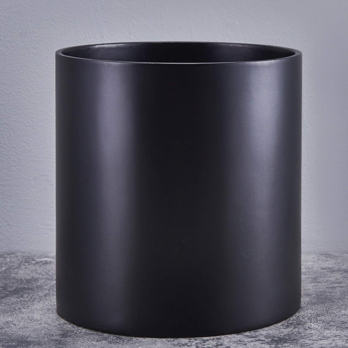 FaithLand 12-inch fiberstone planter outer diameter for bold floor display.