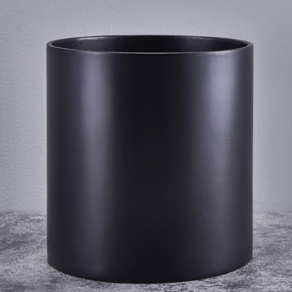 FaithLand 12-inch fiberstone planter outer diameter for bold floor display.