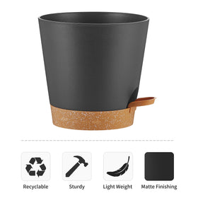 FaithLand 8-inch minimalist design planter suited to modern interiors.