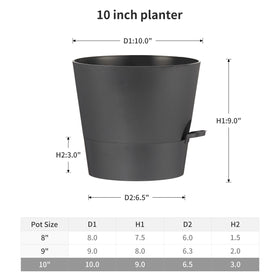 FaithLand bottom-watering planters enable mess-free watering.
