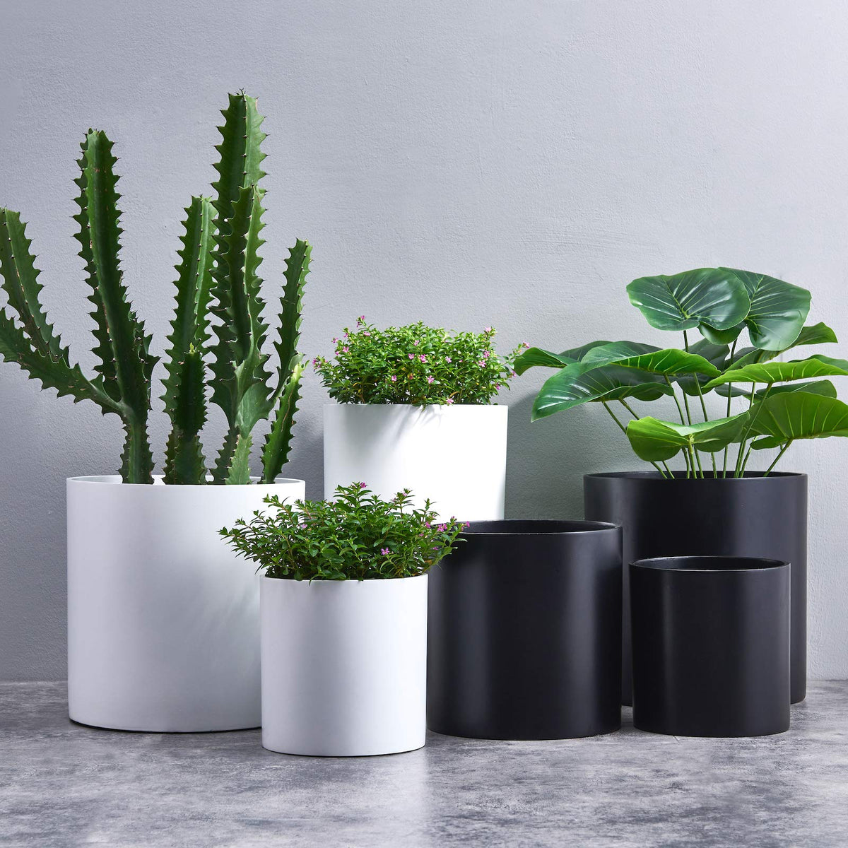 FaithLand matte black fiberstone finish lends premium, fade-resistant style.
