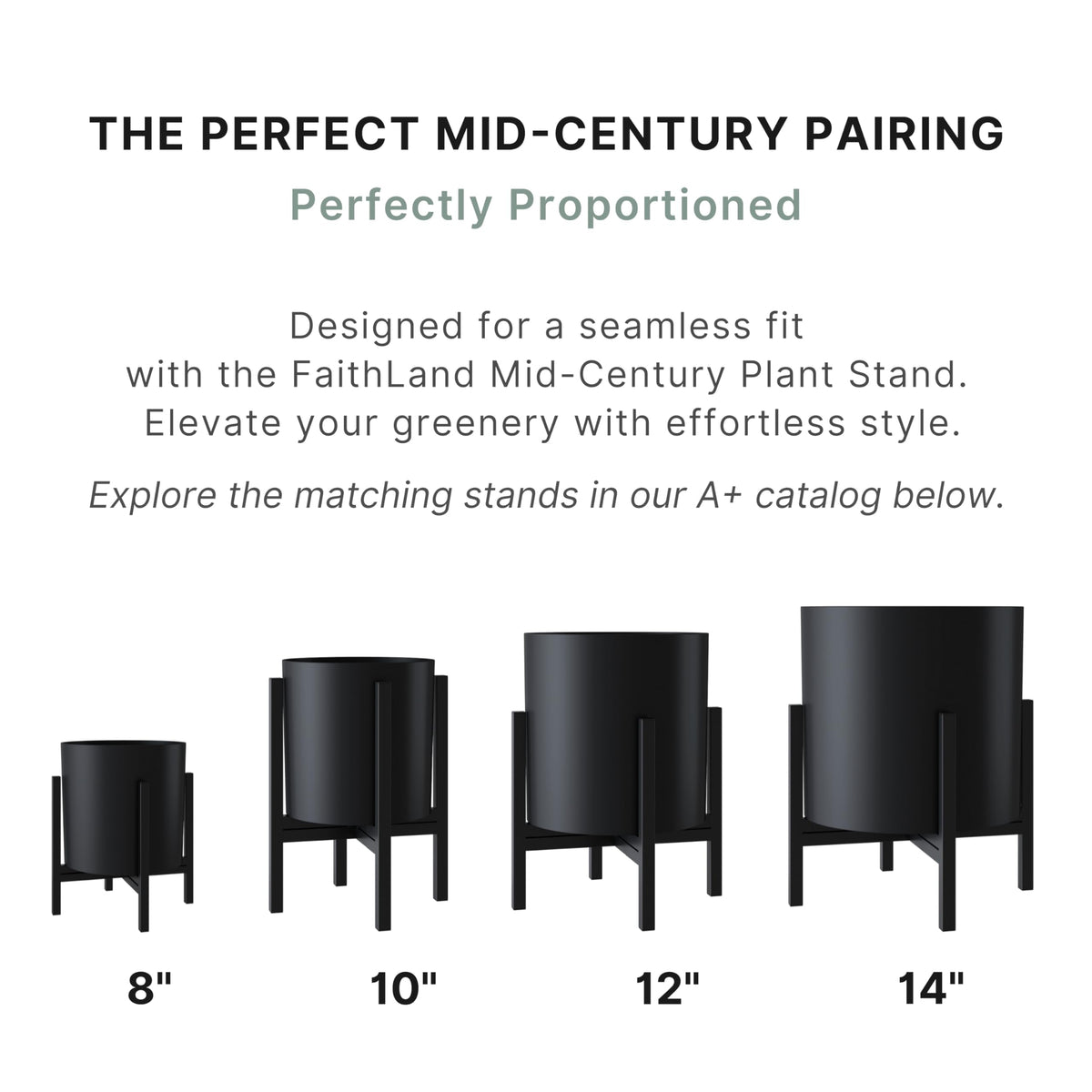 FaithLand mesh screen included supports soil retention during planting.