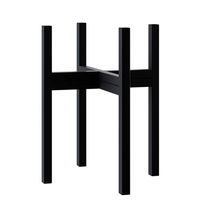 FaithLand mid-century plant stand for indoor-outdoor use, elevating greenery with sleek style.