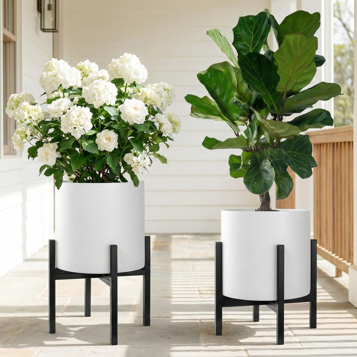 FaithLand outdoor patio scene with weather-resistant finish