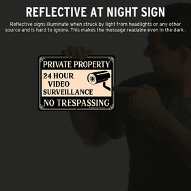 Faittoo weather-resistant outdoor sign endures rain and sun across years.