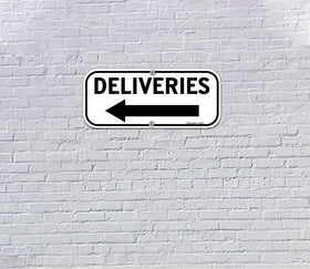 Faittoo Rustfree aluminum Sign with durable construction for outdoor environments.