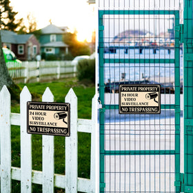 Faittoo 10x7-inch signage package offers professional appearance for home or business.