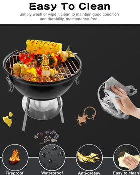 Falezern square deck protector under fire pits and grills.