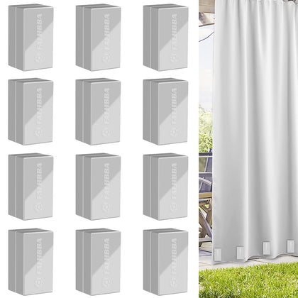 FALHBBA outdoor curtain weights packaging view securing drapes