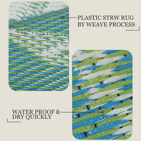 famibay lightweight rug with carrying bag for travel
