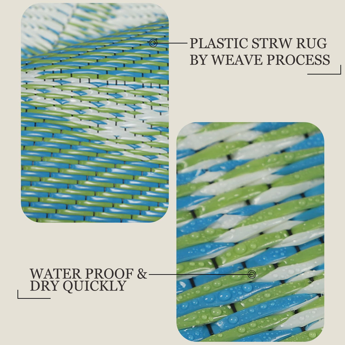 famibay reversible outdoor rug shows tropical pattern for versatile styling
