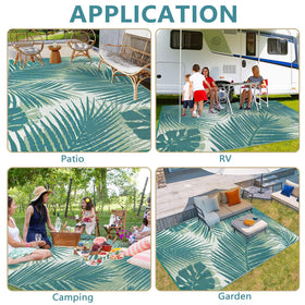 famibay durable rug suitable for RV trips and camping