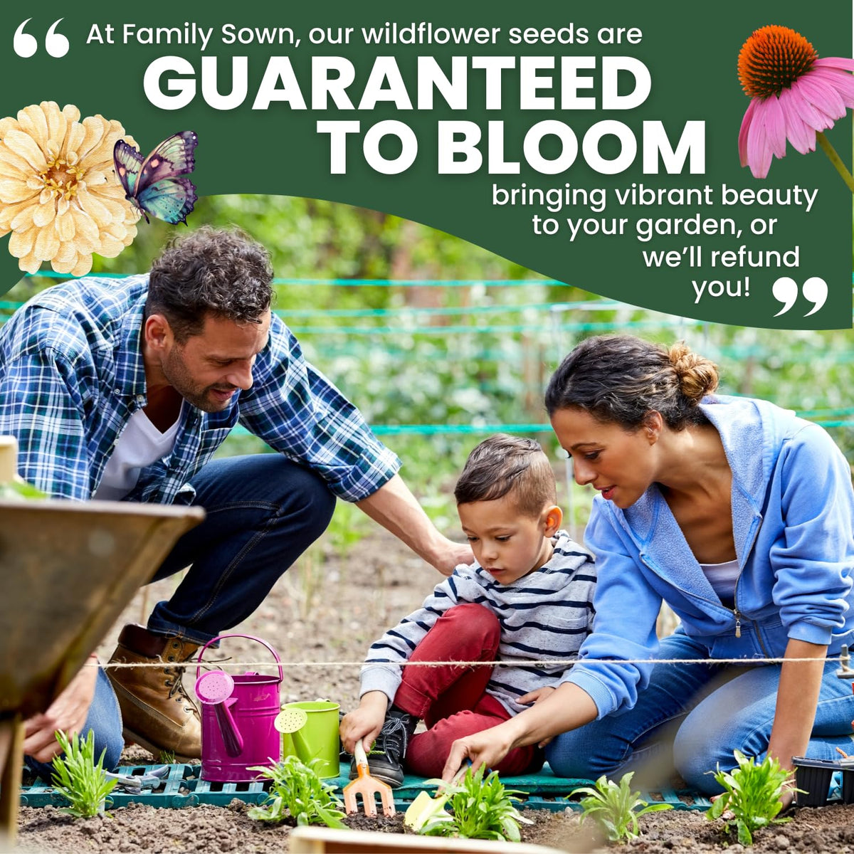 Family Sown freshness-lock pouch preserves seed vigor until sowing