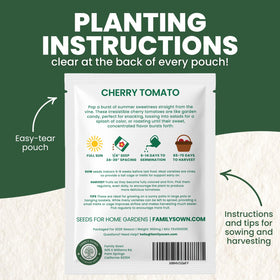 Family Sown seeds in 600mg freshness pouch highlighting packaging integrity.