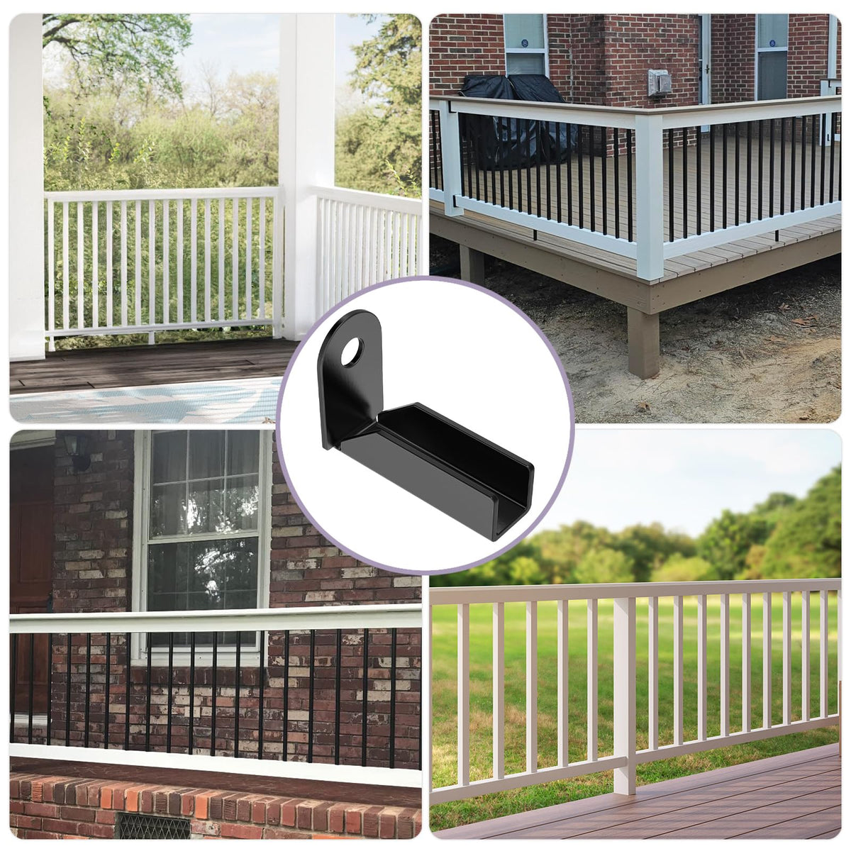 Famiron installation-ready package shows four brackets and screws.