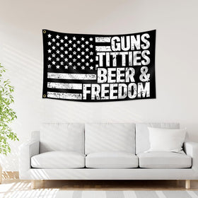 FAMXAKAFLY Flag with brass grommets for sturdy outdoor mounting.