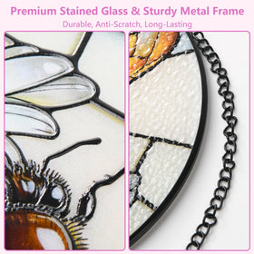 FancyPlus metal frame and chain deliver sturdy, long-lasting hanging for outdoor or indoor use.