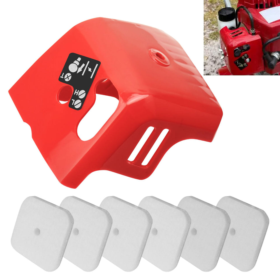 FancyTark air filter cover for Mantis 7222 keeps engine airflow steady