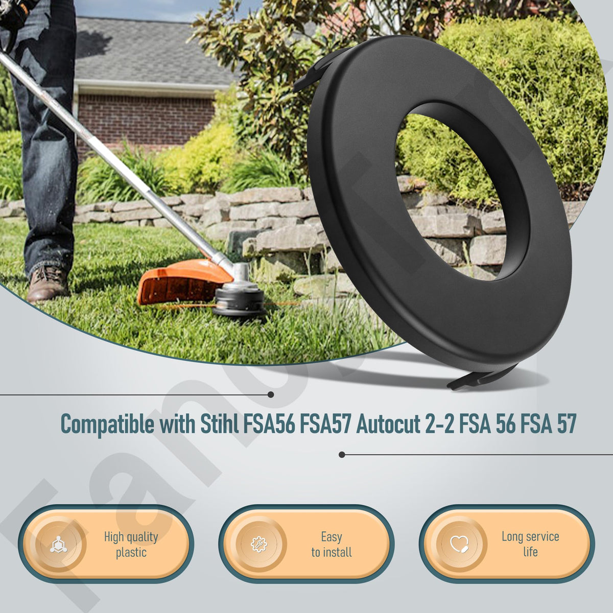 FancyTark compatible spool cover for FSA56/FSA57 Autocut 2-2.