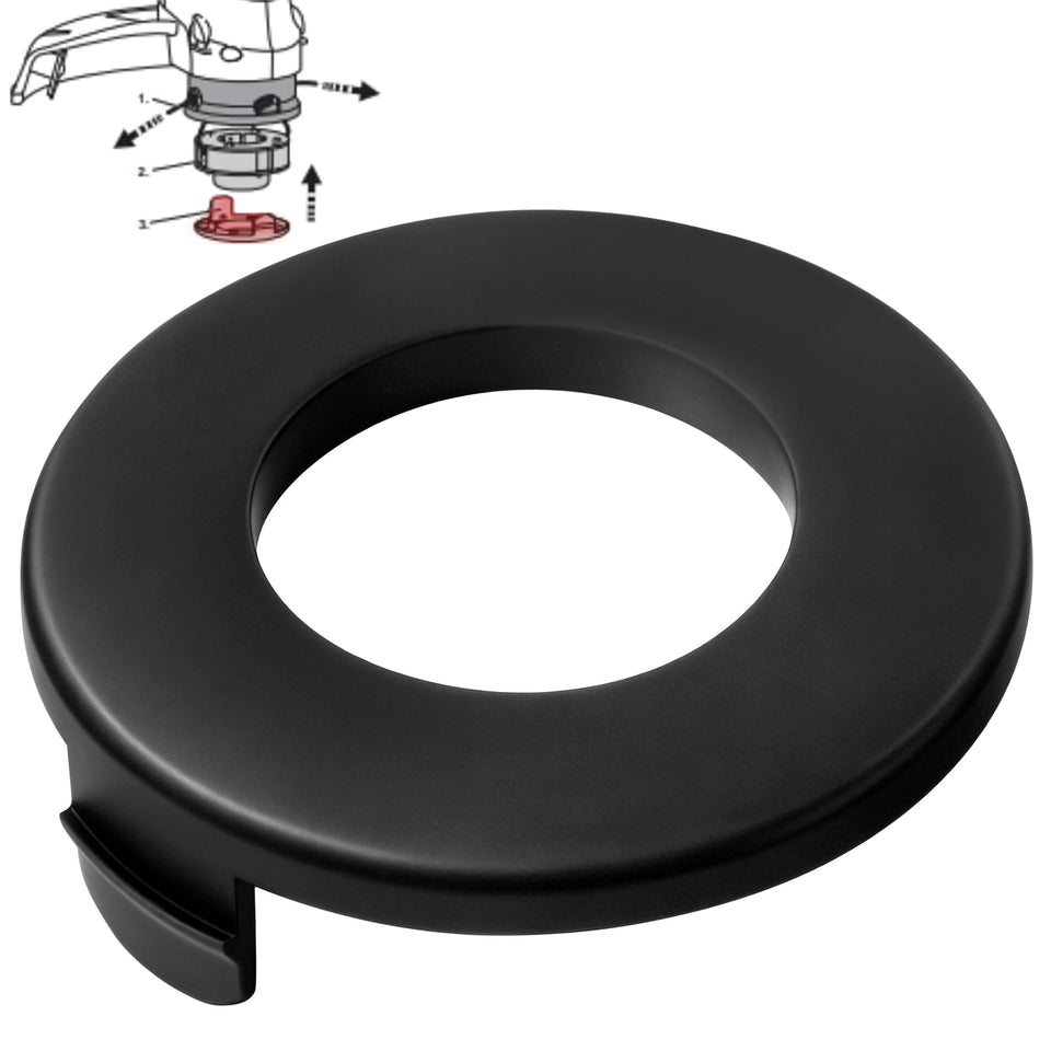 FancyTark trimmer spool cover FSE41-6235, front view, durable, long-lasting.