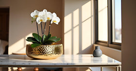 FANFANJIA indoor decorative planter ideal for living rooms and kitchen corners