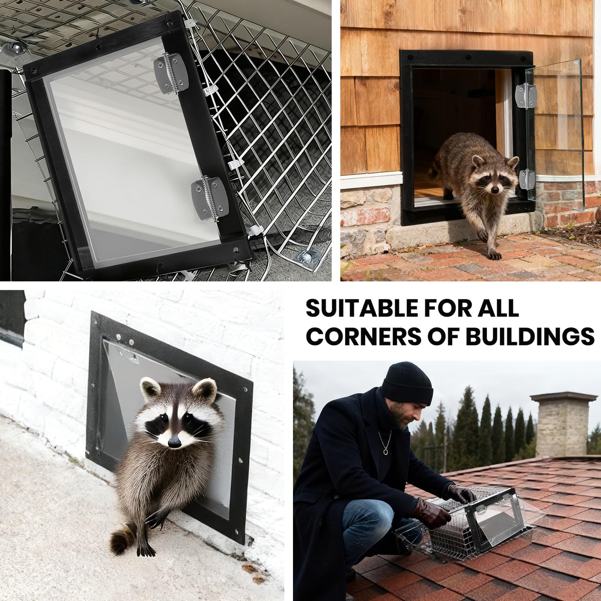 Fangkeji durable outdoor device for preventing wildlife intrusion