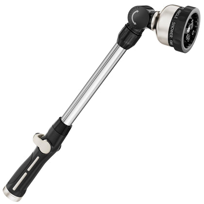 FANHAO 16-inch metal watering wand with rotating nozzle for precise watering