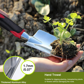 FANHAO cast-aluminum blade showing durability against tough soil