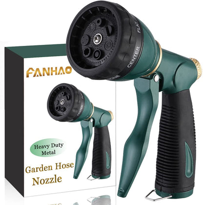 FANHAO heavy-duty metal body nozzle for long lasting watering.
