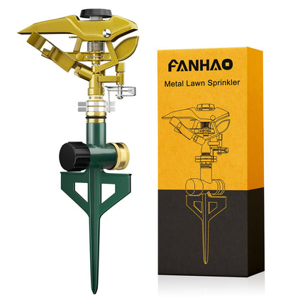 FANHAO heavy-duty sprinkler base shown for stable, reliable lawn irrigation.