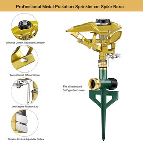 FANHAO sprinkler head highlighting robust all-metal construction and durability.